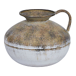 Ваза металлическая с ручкой Bygone Era варинант исполнения - 1 | Loft Concept в Казани