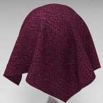 Мебельная ткань Шенилл фиолетовый цвет 138 см T4-27 варинант исполнения - 11 | Loft Concept в Казани