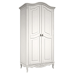 Шкаф белый из массива бука в стиле прованс White Provence варинант исполнения - 3 | Loft Concept в Казани