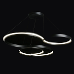 Люстра подвесная светодиодная в виде волнообразной ленты Ribbon Vortex варинант исполнения - 3 | Loft Concept в Казани