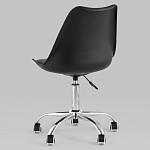 Офисный стул на металлическом основании EGGERY Black варинант исполнения - 5 | Loft Concept в Казани