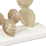 Консоль прямоугольная белая с основанием в виде кактуса Cactus варинант исполнения - 2 | Loft Concept в Казани