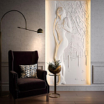 Барельеф NAKED варинант исполнения - 3 | Loft Concept в Казани