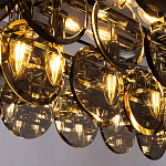Люстра с круглыми стеклянными подвесками Cardiel Smok Glass Chandelier варинант исполнения - 3 | Loft Concept в Казани
