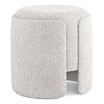 Дизайнерский Пуф Букле Poof Alice Light Gray Boucle  варинант исполнения - 1 | Loft Concept в Казани