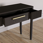 Элегантная Консоль Primo с выдвижным ящиком Темный орех варинант исполнения - 4 | Loft Concept в Казани