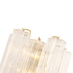 Бра с вертикальными стеклянными подвесками Hexagon Tube Light варинант исполнения - 4 | Loft Concept в Казани