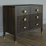 Бельевой Комод с 4 ящиками Elsa Dreams Walnut варинант исполнения - 1 | Loft Concept в Казани