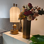 Настольная лампа в виде фонаря с белым фактурным абажуром Echoes of Light варинант исполнения - 4 | Loft Concept в Казани