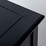 Черная тумба с выдвижным ящиком Monica варинант исполнения - 5 | Loft Concept в Казани