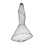 Подвесной светильник из металла Geometry of Beauty варинант исполнения - 2 | Loft Concept в Казани