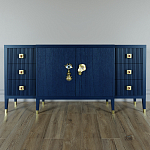 Большой Комод-буфет Elsa Dreams Blue с ящиками варинант исполнения - 5 | Loft Concept в Казани