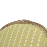 Кресло Ava Classical Armchair green striped flax варинант исполнения - 4 | Loft Concept в Казани