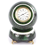Часы настольные в виде шара из натурального камня Ball Stone Clock варинант исполнения - 6 | Loft Concept в Казани