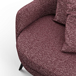 Мебельная ткань Шенилл фиолетовый цвет 138 см T4-25 варинант исполнения - 3 | Loft Concept в Казани