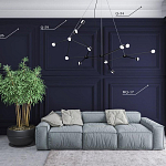 Гладкий карниз KT-59 варинант исполнения - 3 | Loft Concept в Казани