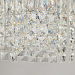 Потолочный светильник круглый с прозрачными подвесками Lunet варинант исполнения - 11 | Loft Concept в Казани