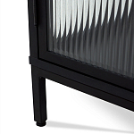 Сервант двухдверный с рифленым стеклом The Keeper варинант исполнения - 5 | Loft Concept в Казани