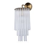 Бра с круглым основанием и длинными прозрачныи стеклянными трубками Nembus варинант исполнения - 1 | Loft Concept в Казани