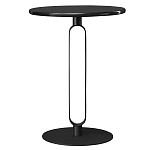 Кофейный столик черный круглый Graceful Base варинант исполнения - 3 | Loft Concept в Казани