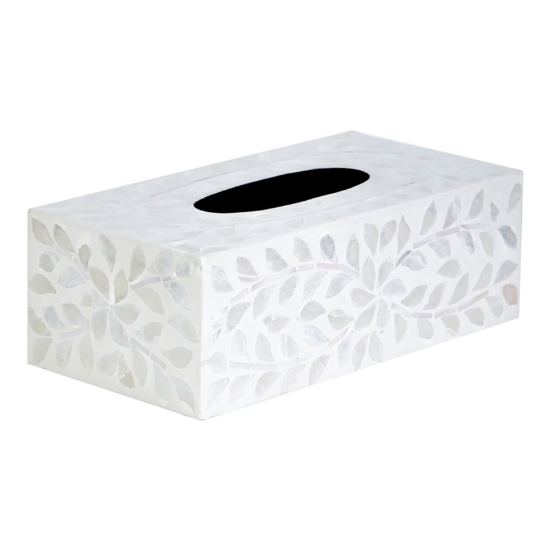 Салфетница Esmee Bone Inlay Белый Салфетница Esmee Bone Inlay Белый в Казани | Loft Concept