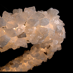 Люстра кольцевая из натурального горного хрусталя Harmonious Crystal Circles варинант исполнения - 3 | Loft Concept в Казани