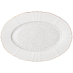 Обеденный сервиз белого цвета из фарфора на 6 персон 23 предмета Floral Charm варинант исполнения - 2 | Loft Concept в Казани