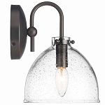 Бра с куполообразным прозрачным плафоном Glass Dome with Seeds варинант исполнения - 3 | Loft Concept в Казани