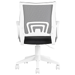 Офисное кресло с основанием из белого пластика Desk chairs Black варинант исполнения - 4 | Loft Concept в Казани