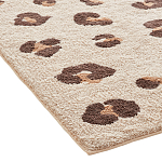 Ковер из хлопка с леопардовым принтом Soft Hugs варинант исполнения - 2 | Loft Concept в Казани