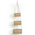 Подвесные плетеные корзины для цветов Musa Wicker Baskets варинант исполнения - 2 | Loft Concept в Казани