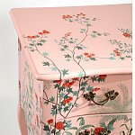 Комод розовый с росписью Цветы L.XV CHEST OF DRAWERS Flowers варинант исполнения - 4 | Loft Concept в Казани