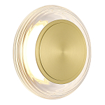 Бра круглое золото/прозрачный Plumpness LED 7 варинант исполнения - 1 | Loft Concept в Казани