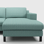 Мебельная ткань Шенилл бирюзовый цвет 142 см T4-61 варинант исполнения - 6 | Loft Concept в Казани