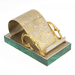 Подставка для телефона из натурального камня малахит Natural Stone Stand варинант исполнения - 1 | Loft Concept в Казани