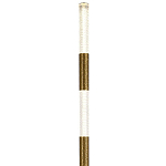 Торшер латунь Dew Drops Tube Brass One Floor Lamp варинант исполнения - 3 | Loft Concept в Казани
