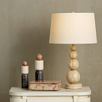 Настольная лампа с корпусом из градуированных шаров Babylon варинант исполнения - 4 | Loft Concept в Казани