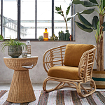 Приставной стол из ротанга Rattany варинант исполнения - 5 | Loft Concept в Казани