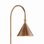 Торшер с конусовидным абажуром на каменном основании Attention варинант исполнения - 1 | Loft Concept в Казани