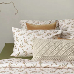 Чехол на подушку с макраме бежевого цвета Macrame варинант исполнения - 6 | Loft Concept в Казани