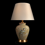 Настольная лампа бежевая с изображением птиц Slip Away варинант исполнения - 8 | Loft Concept в Казани