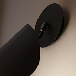 Бра с поворотным плафоном Aracea Black Wall Lamp варинант исполнения - 13 | Loft Concept в Казани