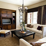 Люстра с белыми тканевыми абажурами в прозрачных стеклянных цилиндрах Kichler варинант исполнения - 22 | Loft Concept в Казани