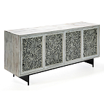 Буфет в гостиную с инкрустацией Palm Sideboard with Bone Inlay варинант исполнения - 2 | Loft Concept в Казани