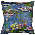 Подушка декоративная Лилии Impressionism in Art варинант исполнения - 1 | Loft Concept в Казани