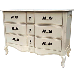 Комод бежевый в стиле Прованс Montmartre Provence Beige Wide варинант исполнения - 2 | Loft Concept в Казани