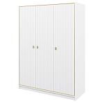 Шкаф белый четырёхдверный для одежды Antique Order варинант исполнения - 2 | Loft Concept в Казани