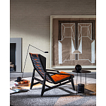 Дизайнерское кресло с подлокотниками из массива дерева Gio Ponti D.156.3 Armchair варинант исполнения - 2 | Loft Concept в Казани