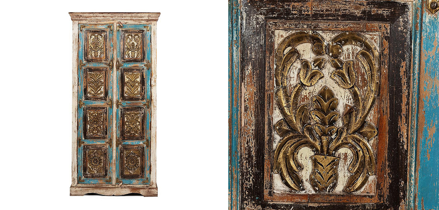 Шкаф Indian Antique Mango Tree Cupboard - Loft-Concept в Казани