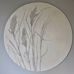 Ботаническое панно Тростник 1 варинант исполнения - 1 | Loft Concept в Казани